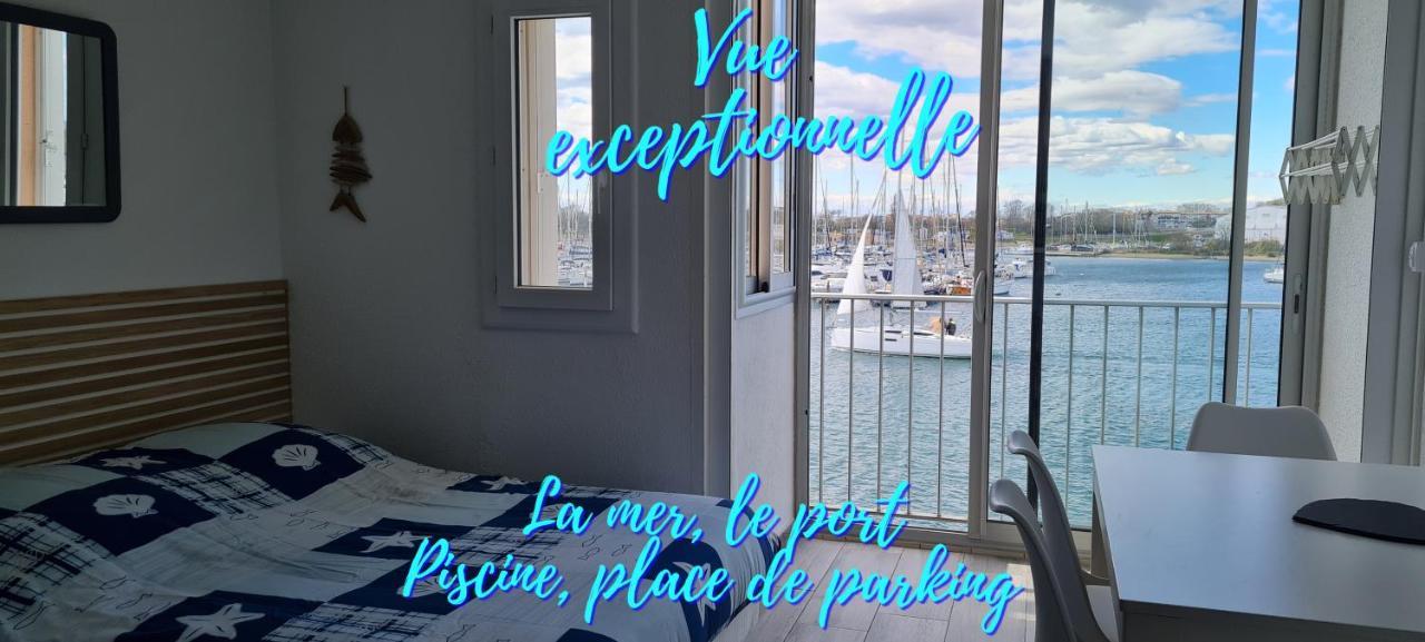 Appartement Vue Exceptionnelle Sur La Mer, Piscine, Parking Prive - Sur L'Ile Des Pecheurs Agde Extérieur photo