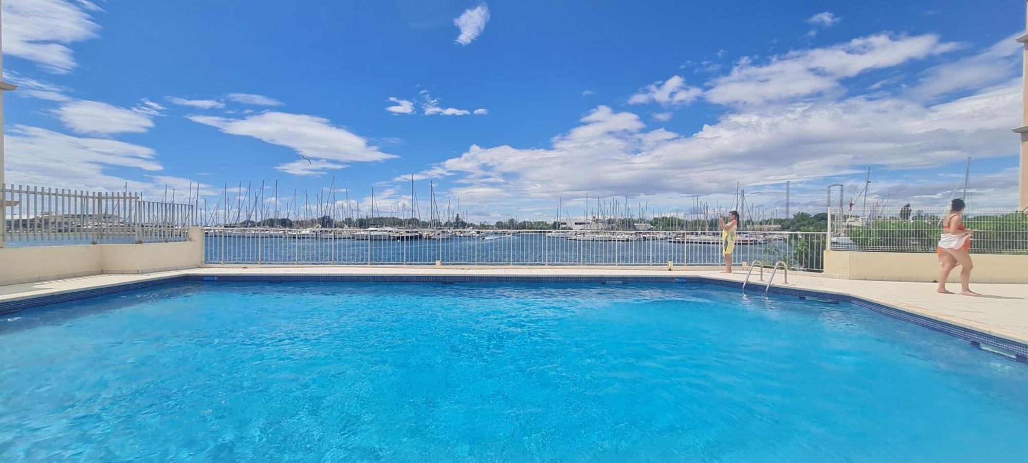 Appartement Vue Exceptionnelle Sur La Mer, Piscine, Parking Prive - Sur L'Ile Des Pecheurs Agde Extérieur photo