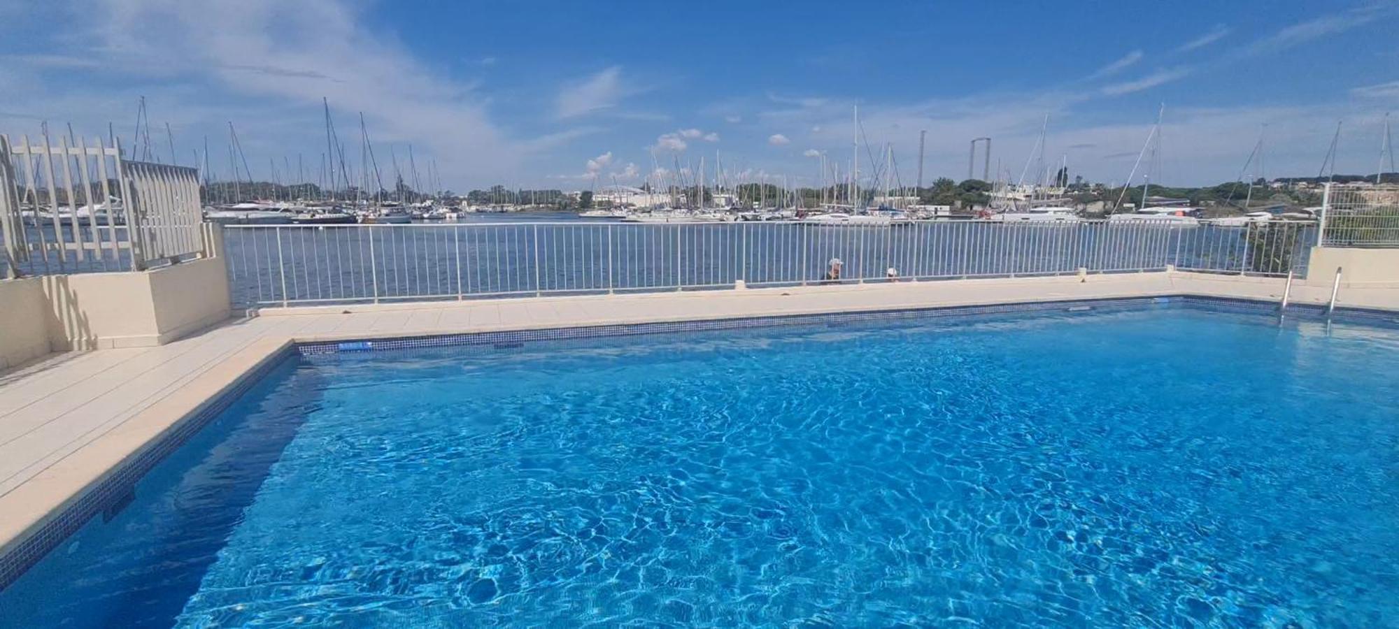 Appartement Vue Exceptionnelle Sur La Mer, Piscine, Parking Prive - Sur L'Ile Des Pecheurs Agde Extérieur photo